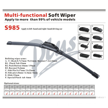 Wholesale Windshield Wiper Blade Rubber Wiper for Toyota Honda